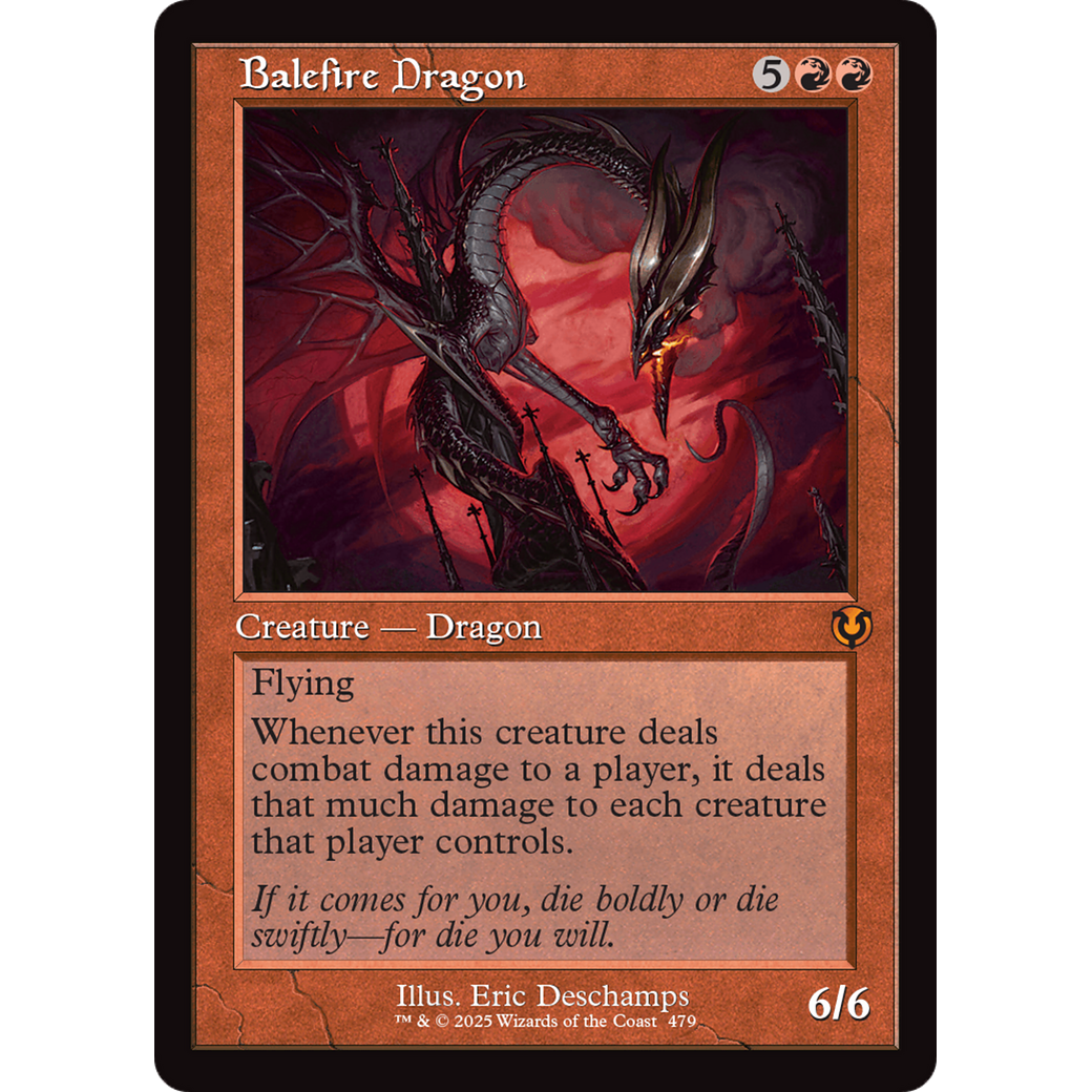 Balefire Dragon (INR-479) - Innistrad Remastered Foil