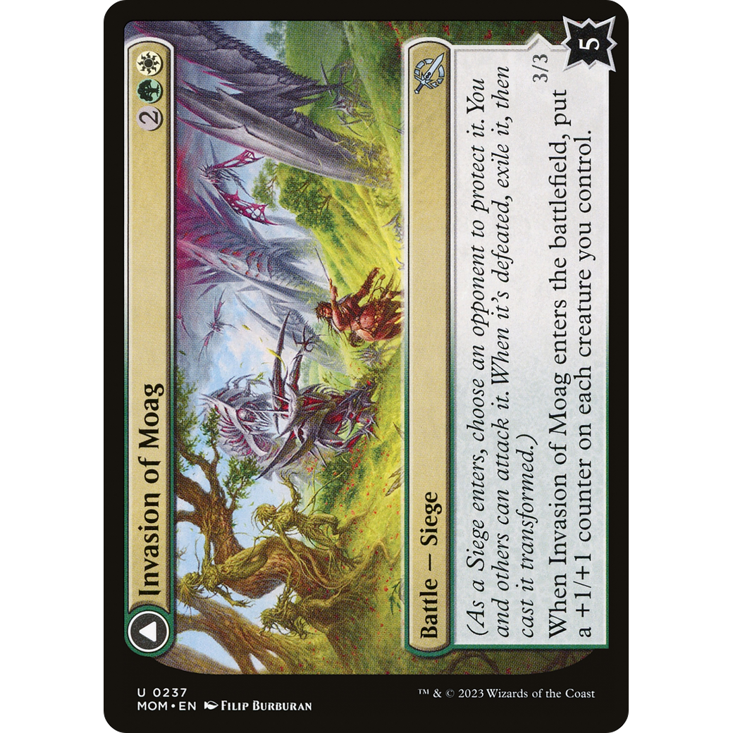 Invasion of Moag // Bloomwielder Dryads (MOM-237) - March of the Machine
