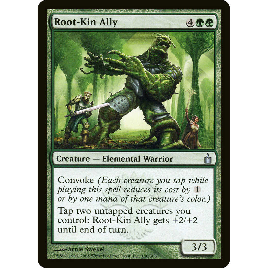 Root-Kin Ally (RAV-180) - Ravnica: City of Guilds Foil
