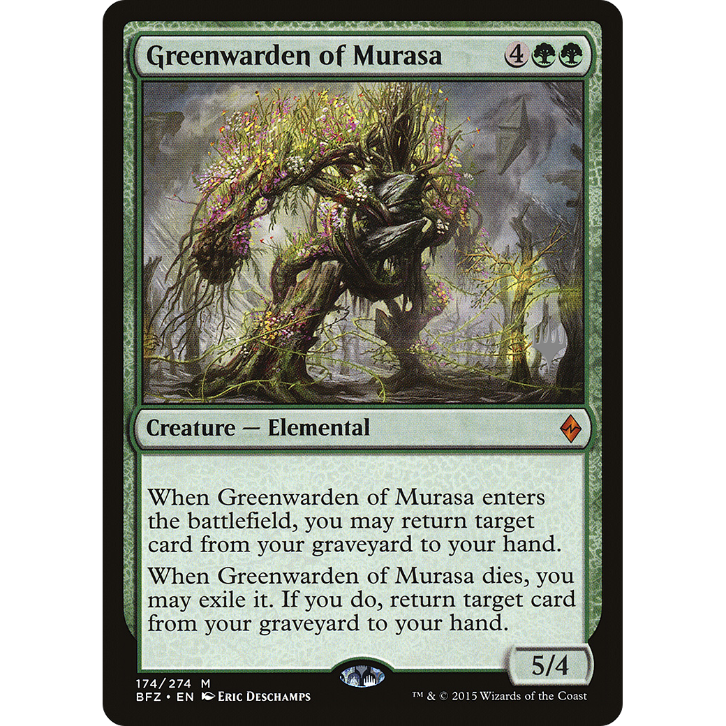 Greenwarden of Murasa (PPIKO-174) - Battle for Zendikar Promos