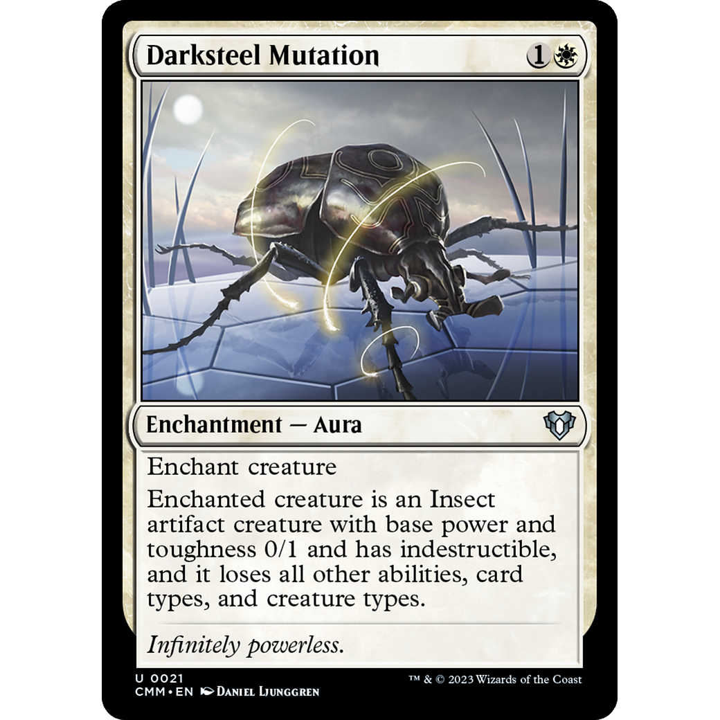 Darksteel Mutation (CMM-021) - Commander Masters
