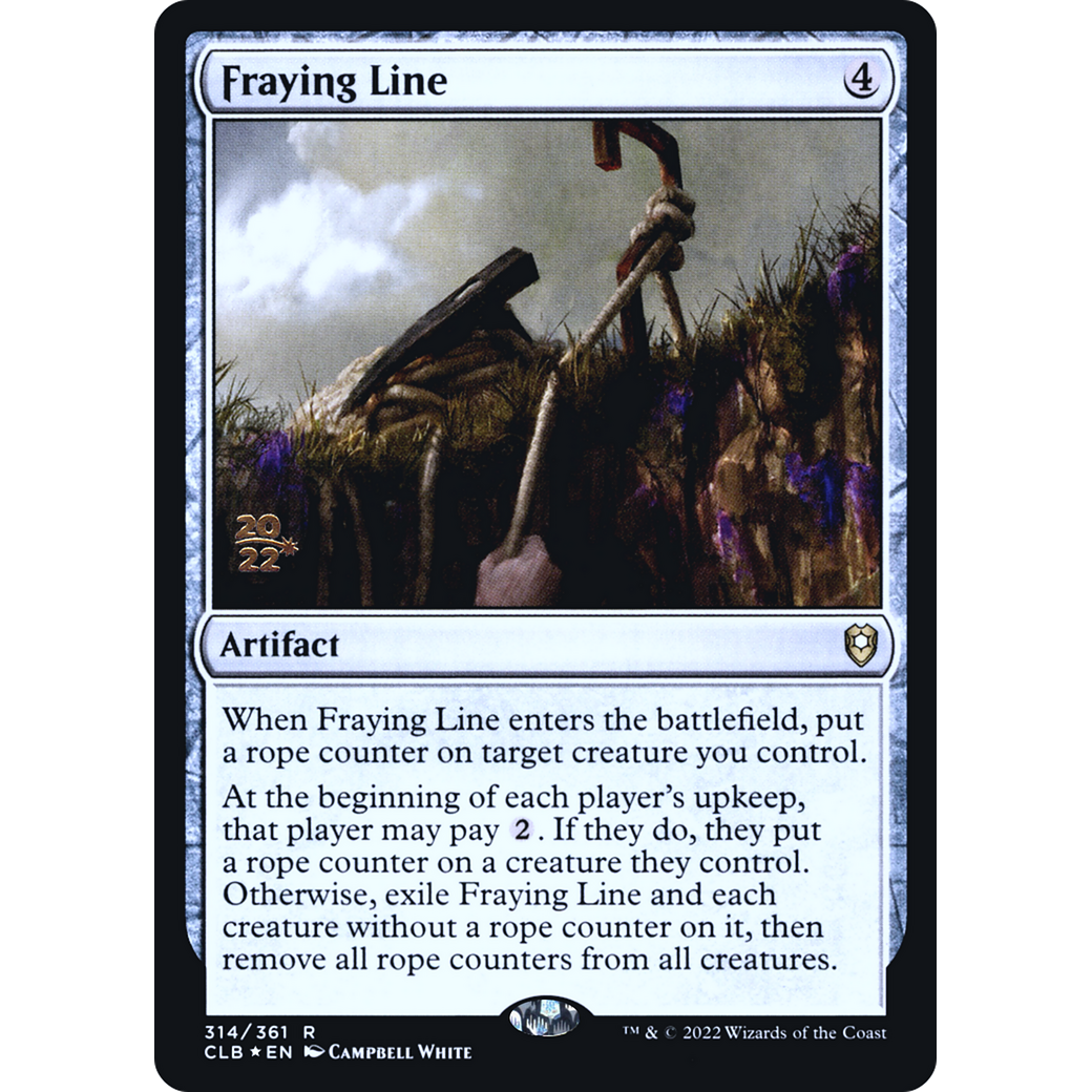 Fraying Line (PRE-314S) - Battle for Baldur's Gate Promos Foil