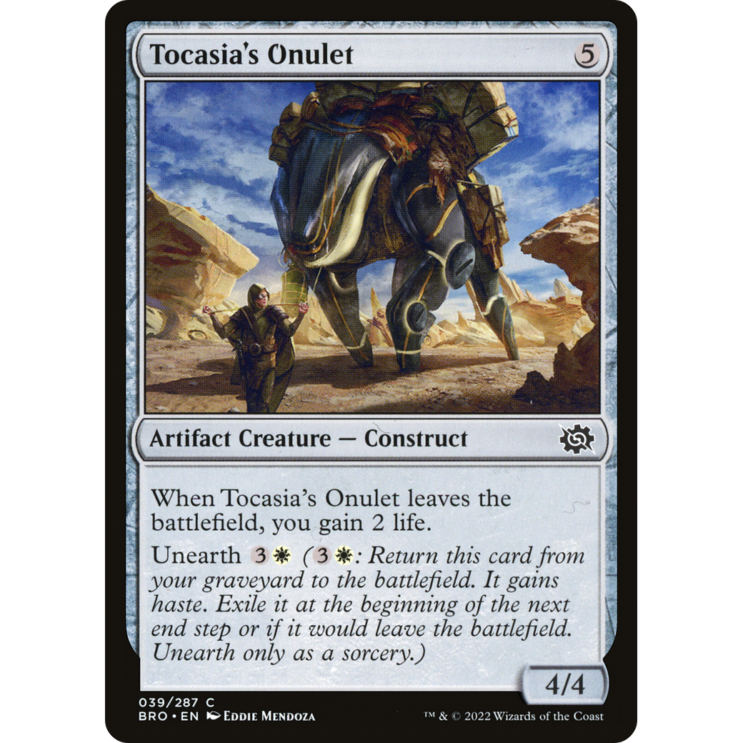 Tocasia's Onulet (BRO-039) - The Brothers' War