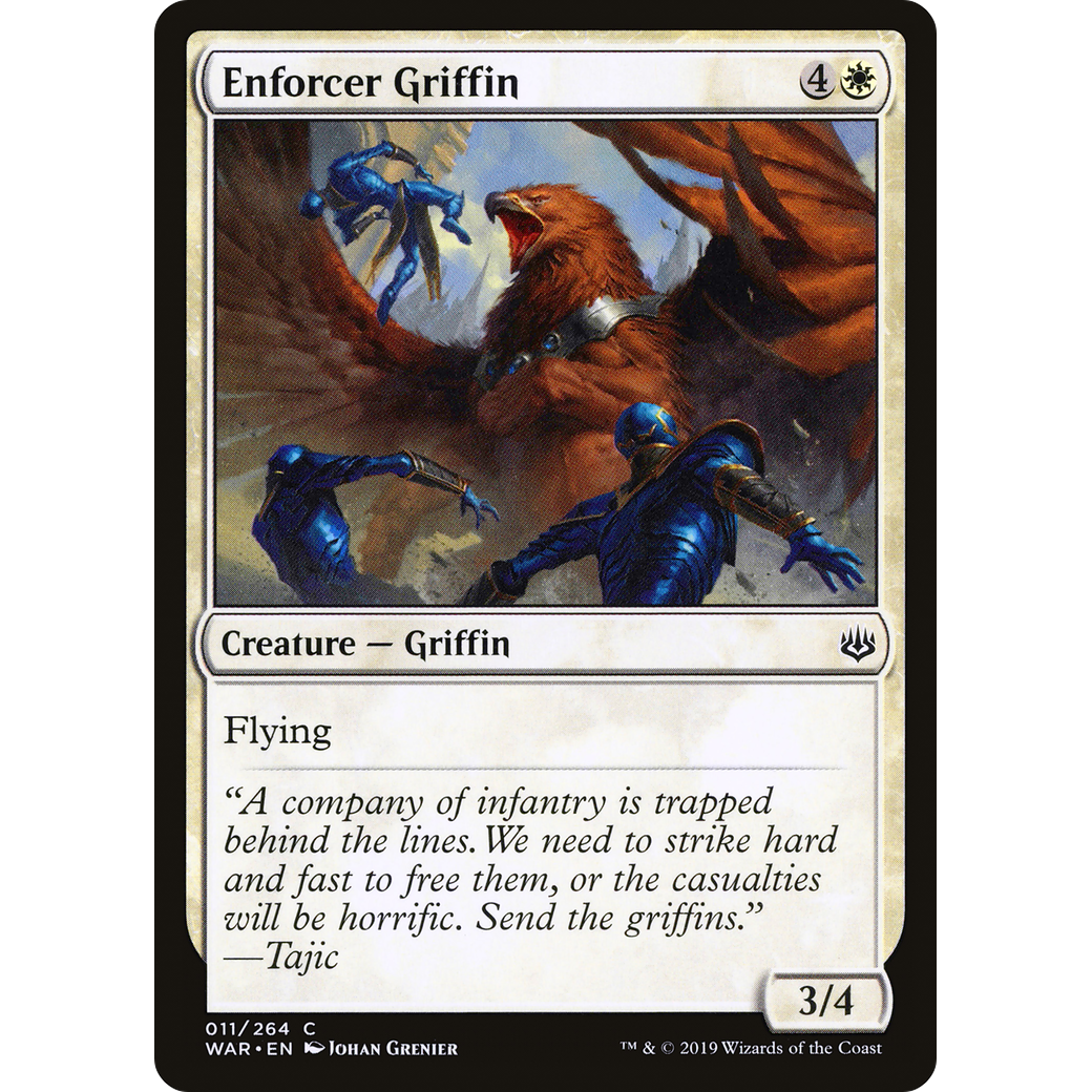 Enforcer Griffin (WAR-011) - War of the Spark