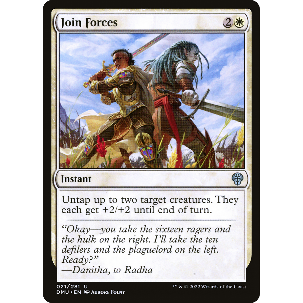 Join Forces (DMU-021) - Dominaria United Foil