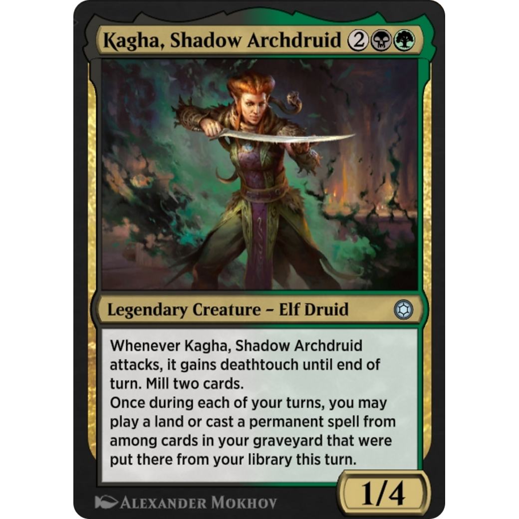 Kagha, Shadow Archdruid (HBG-236) - Alchemy Horizons: Baldur's Gate