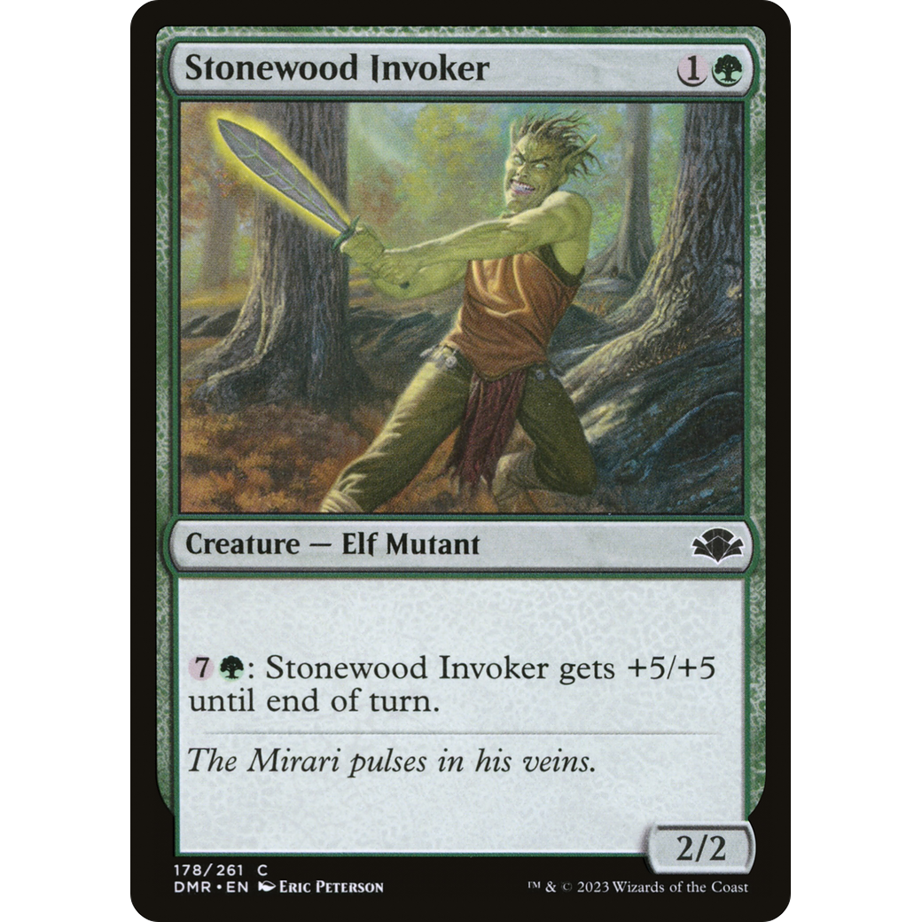 Stonewood Invoker (DMR-178) - Dominaria Remastered Foil