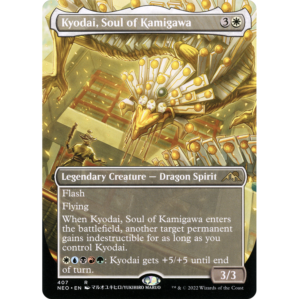 Kyodai, Soul of Kamigawa (NEO-407) - Kamigawa: Neon Dynasty (Borderless) Foil