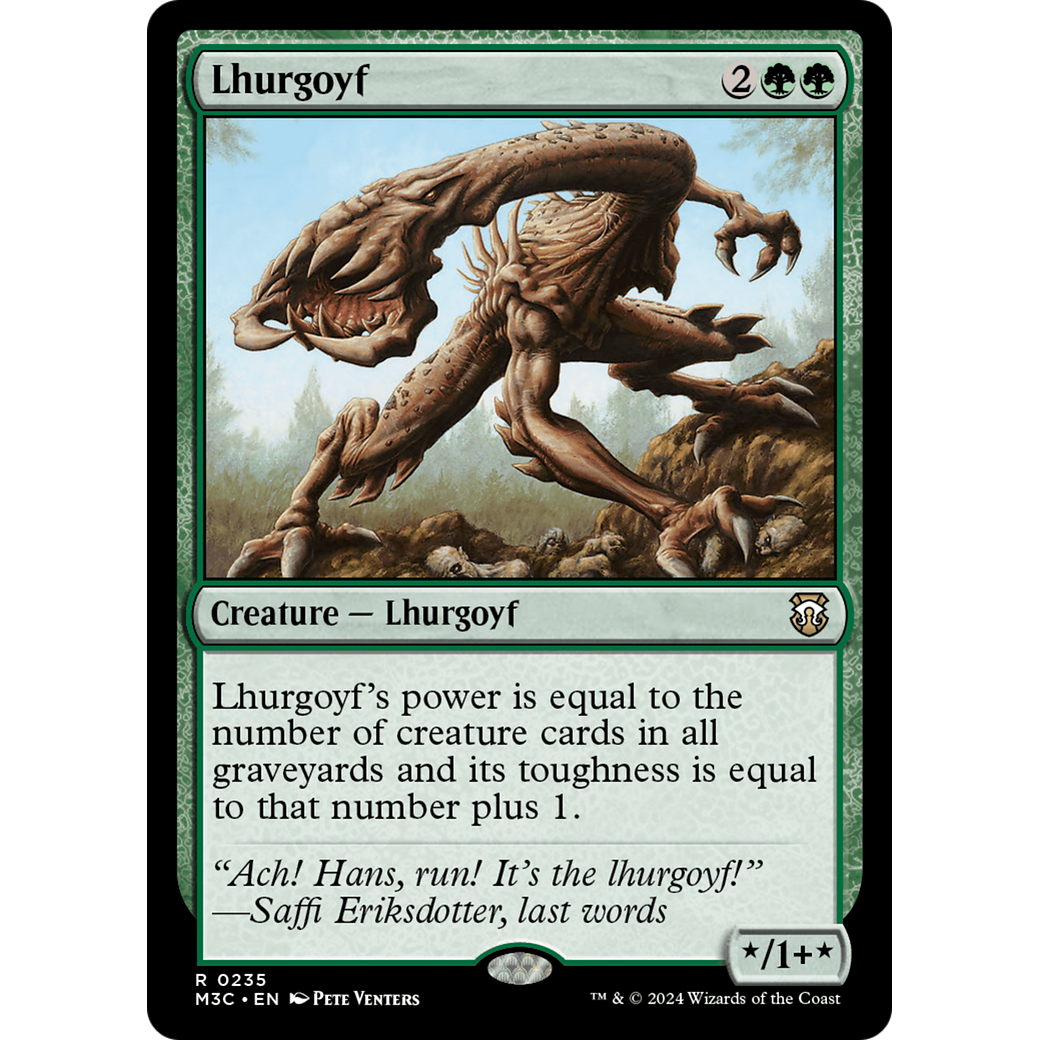 Lhurgoyf (M3C-235) - Modern Horizons 3 Commander