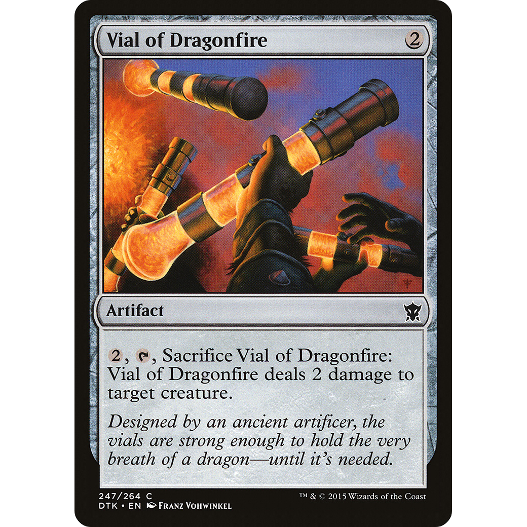 Vial of Dragonfire (DTK-247) - Dragons of Tarkir