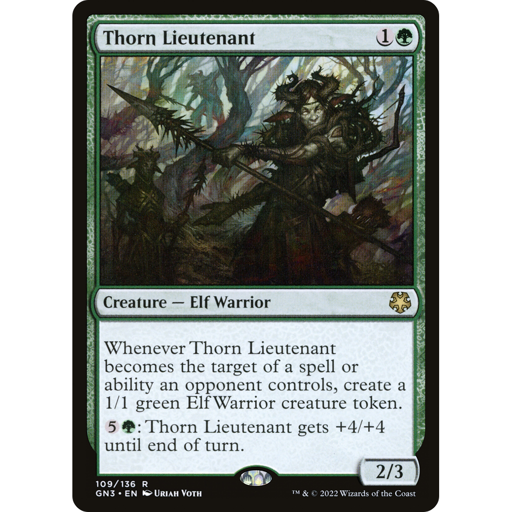 Thorn Lieutenant (GN3-109) - Game Night: Free-for-All