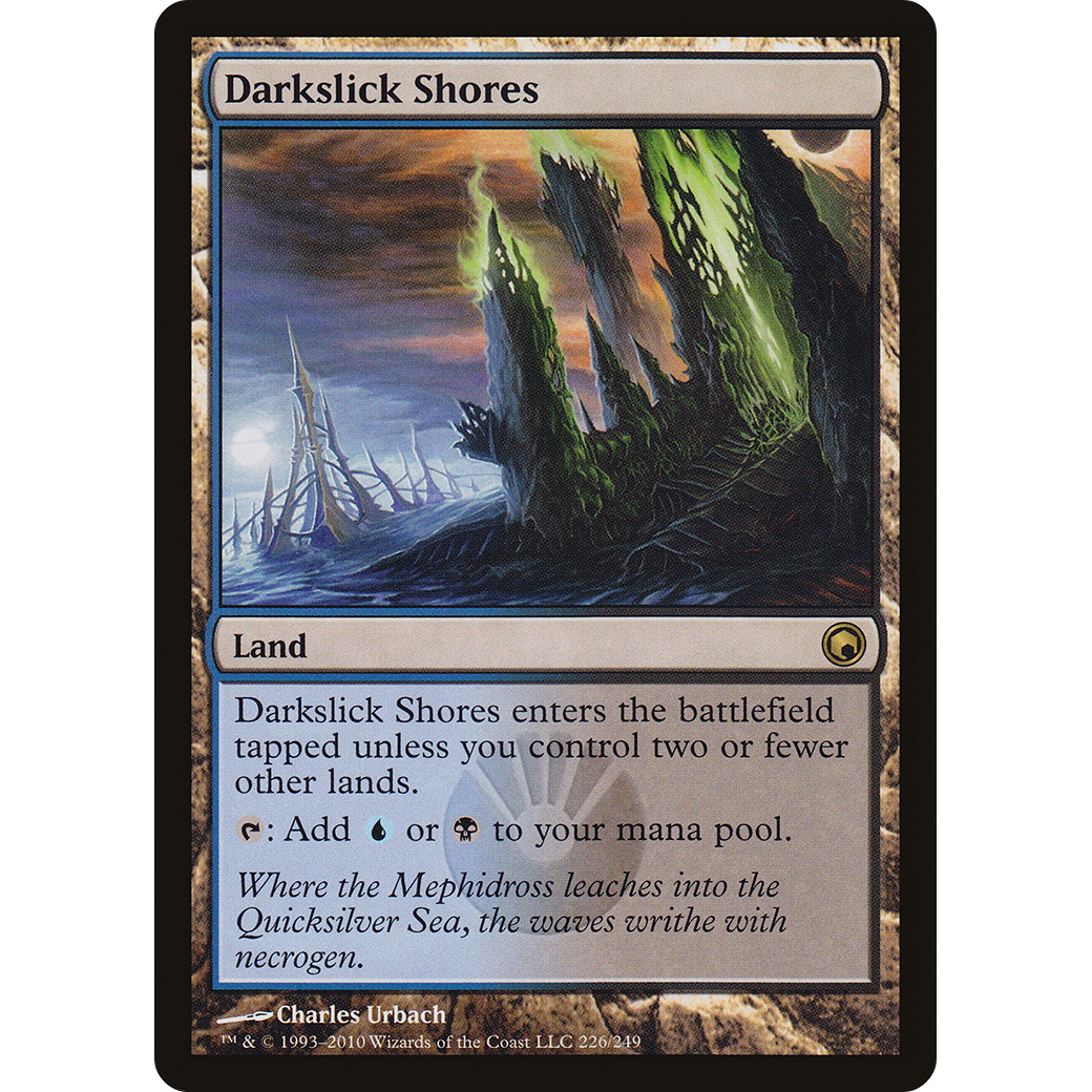 Darkslick Shores (SOM-226) - Scars of Mirrodin