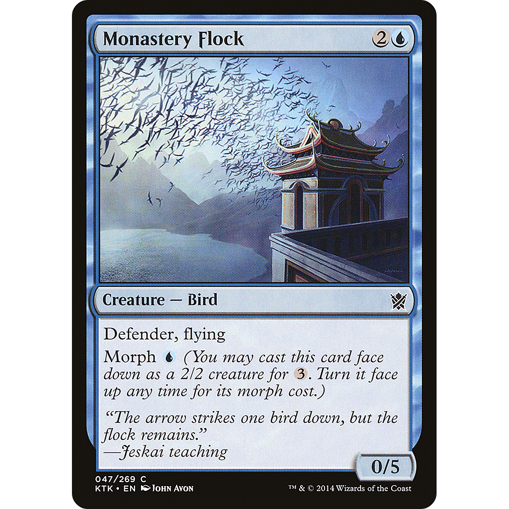 Monastery Flock (KTK-047) - Khans of Tarkir