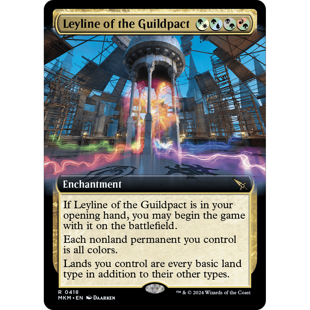 Leyline of the Guildpact (MKM-418) - Murders at Karlov Manor: (Extended Art)