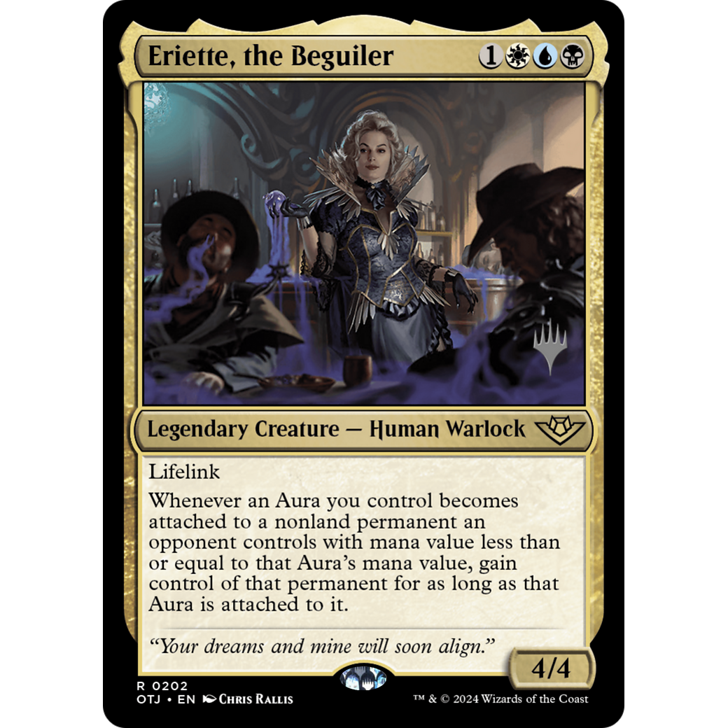 Eriette, the Beguiler (PPOTJ-202P) - Outlaws of Thunder Junction Promos Foil