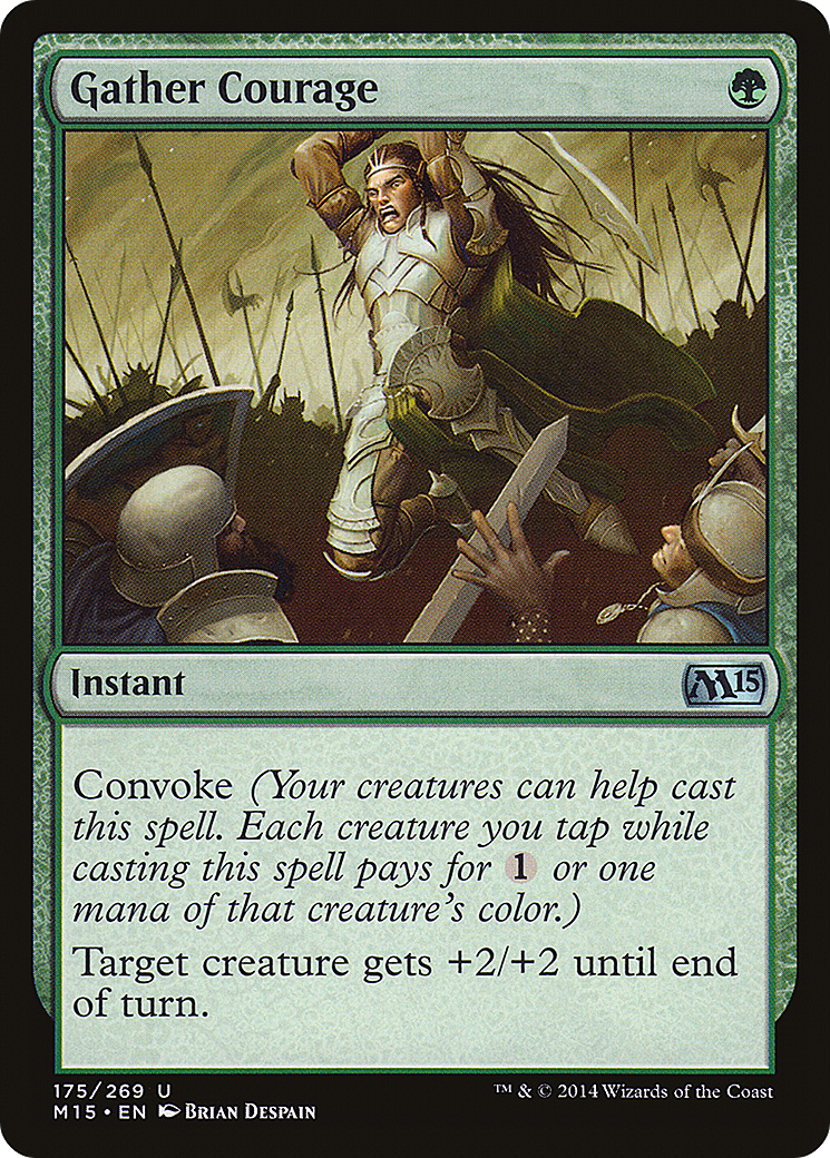 Gather Courage (M15-175) - Magic 2015