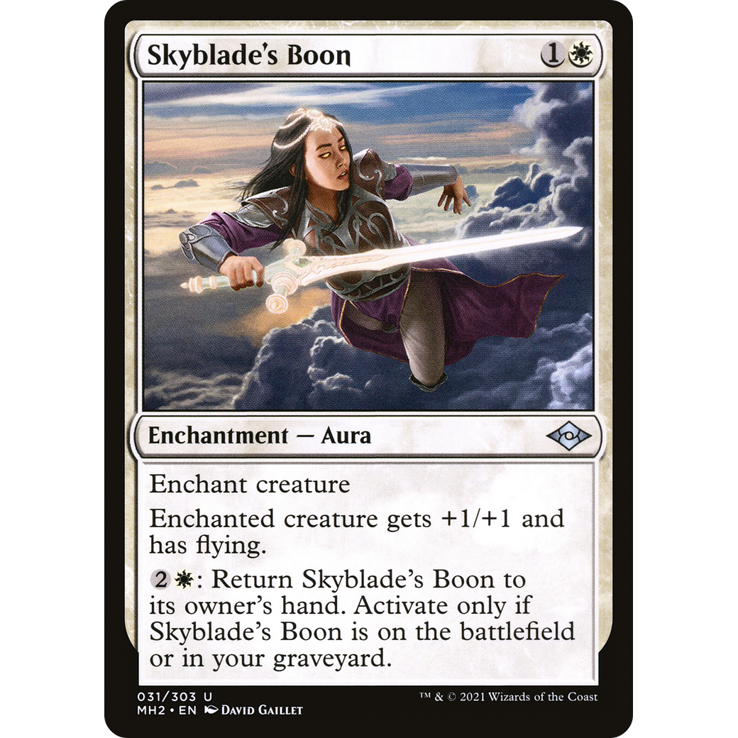 Skyblade's Boon (MH2-031) - Modern Horizons 2