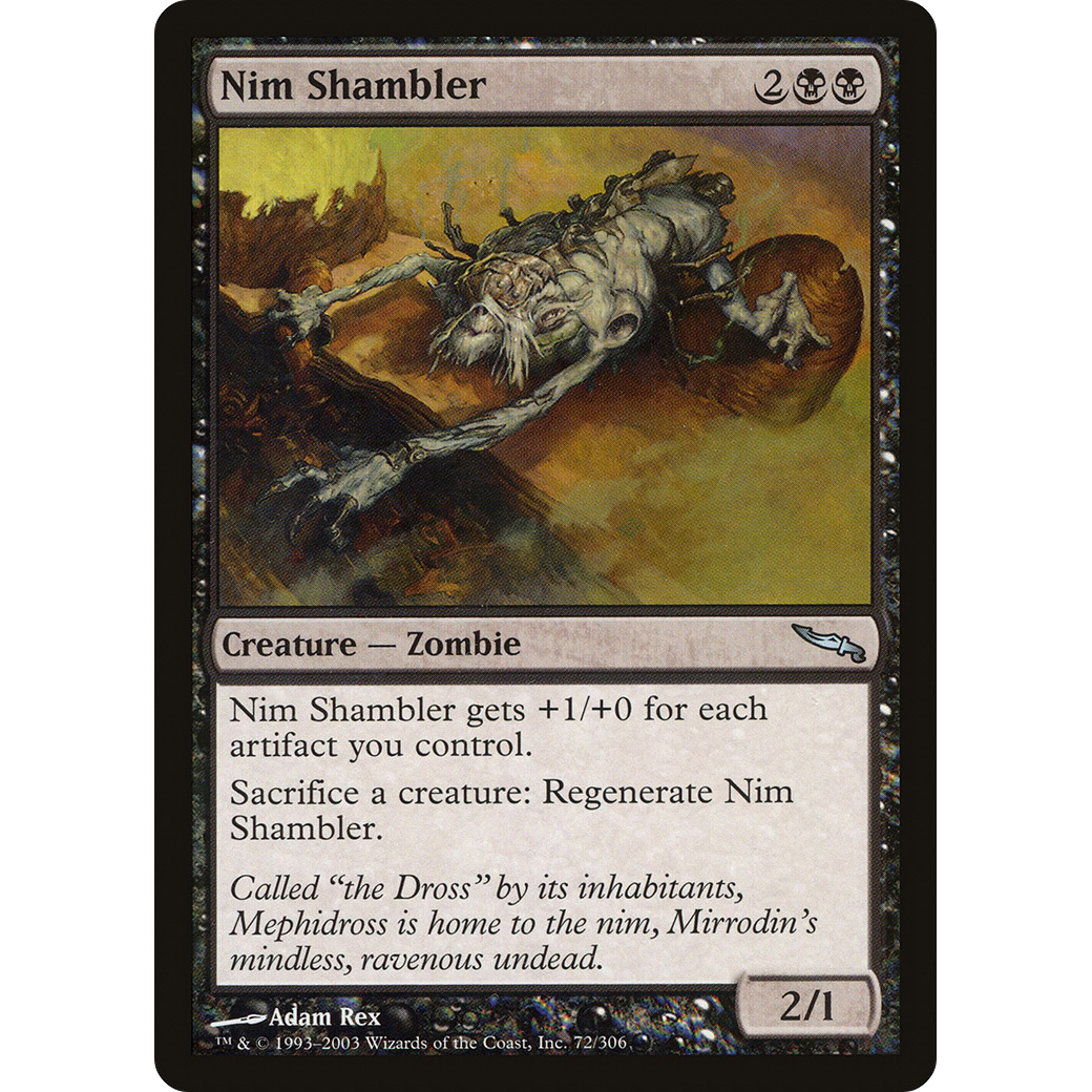 Nim Shambler (MRD-072) - Mirrodin Foil