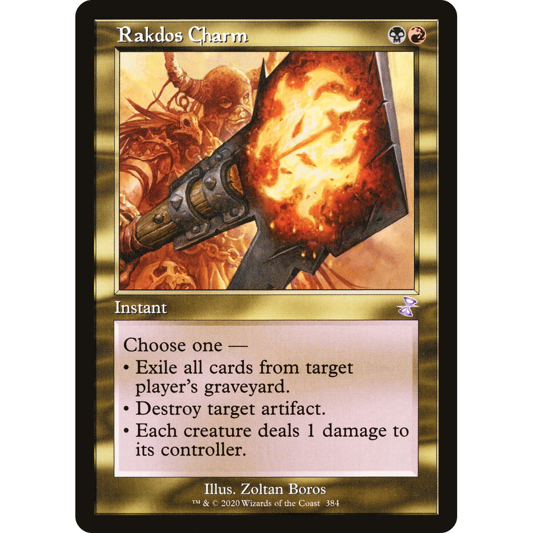 Rakdos Charm (TSR-384) - Time Spiral Remastered Foil
