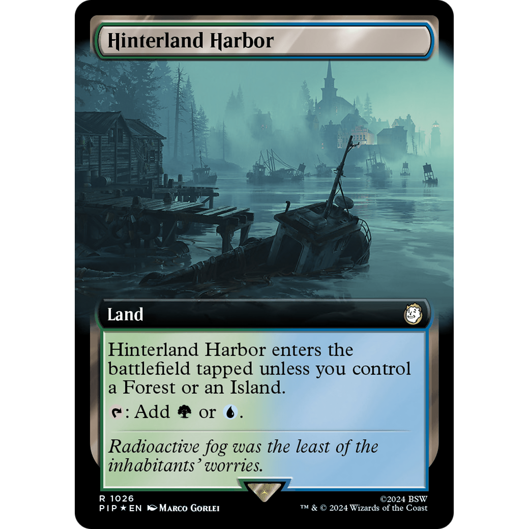 Hinterland Harbor (PIP-1026) - Fallout: (Extended Art) Foil