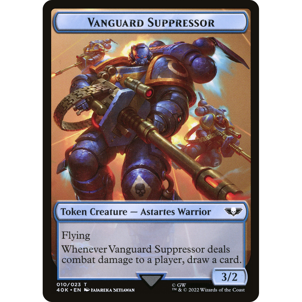 Vanguard Suppressor (T40K-010) - Warhammer 40,000 Tokens