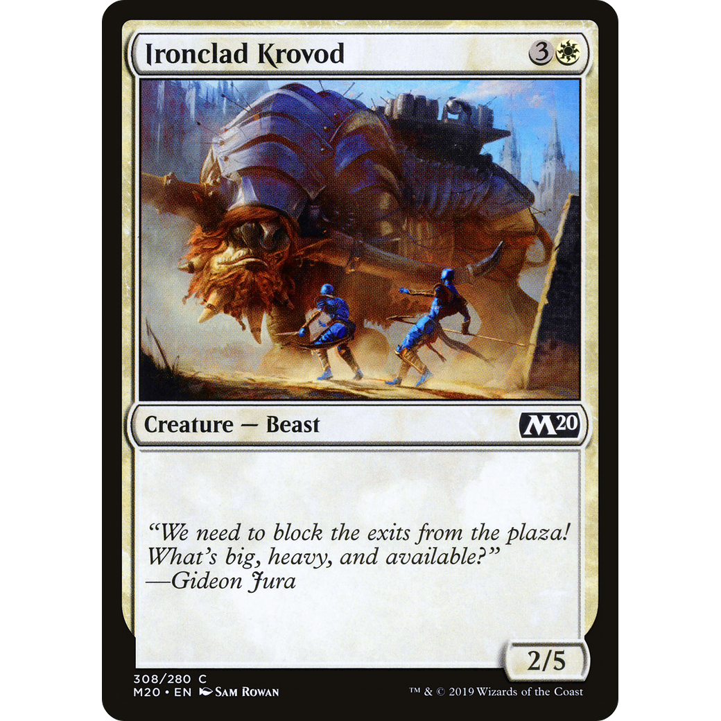 Ironclad Krovod (M20-308) - Core Set 2020