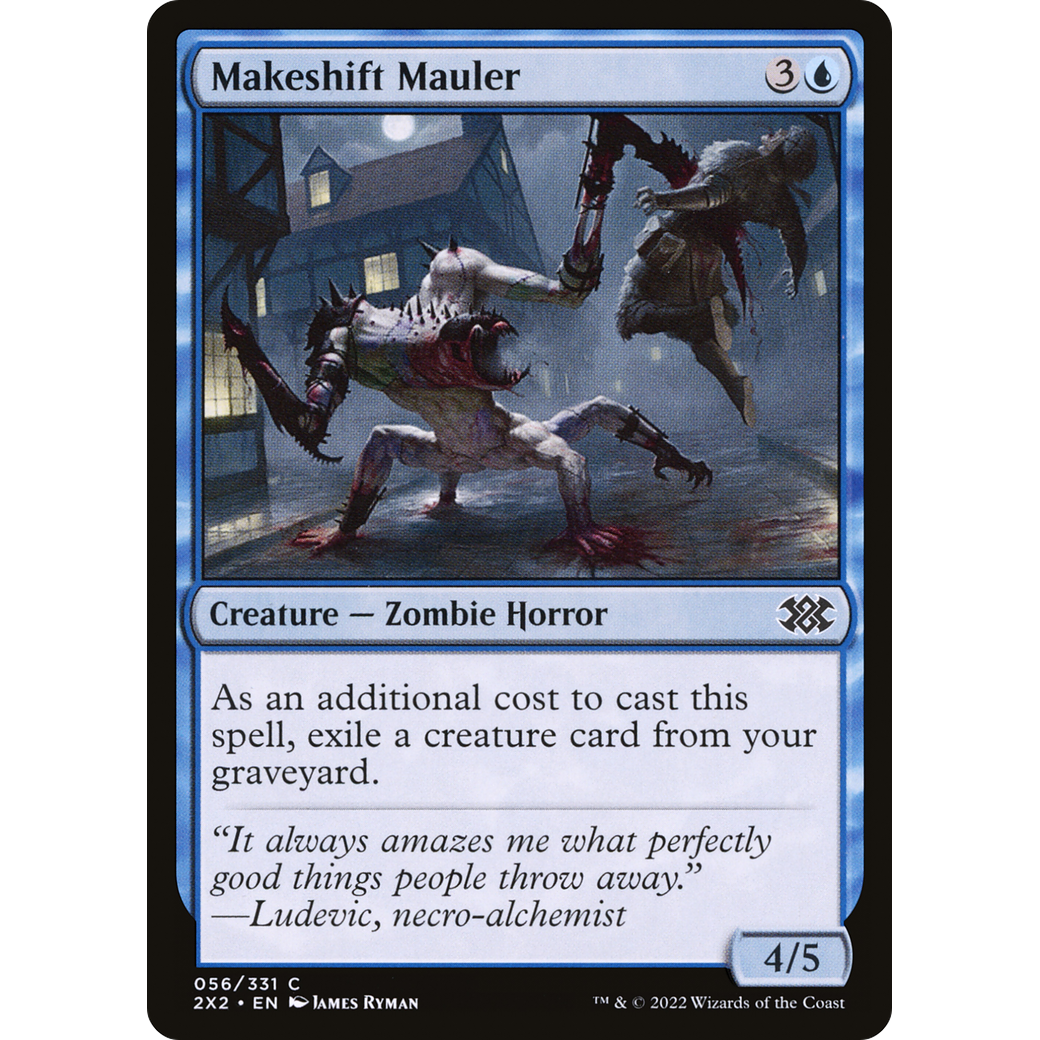 Makeshift Mauler (2X2-056) - Double Masters 2022