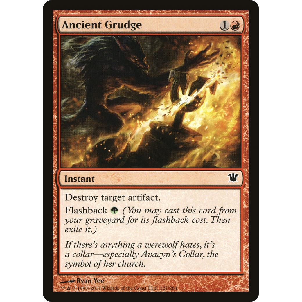 Ancient Grudge (ISD-127) - Innistrad Foil