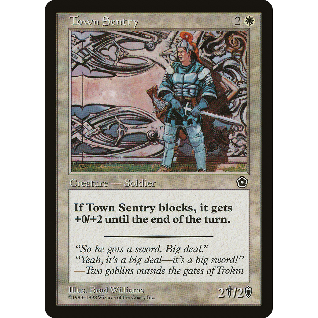 Town Sentry (P02-025) - Portal Second Age