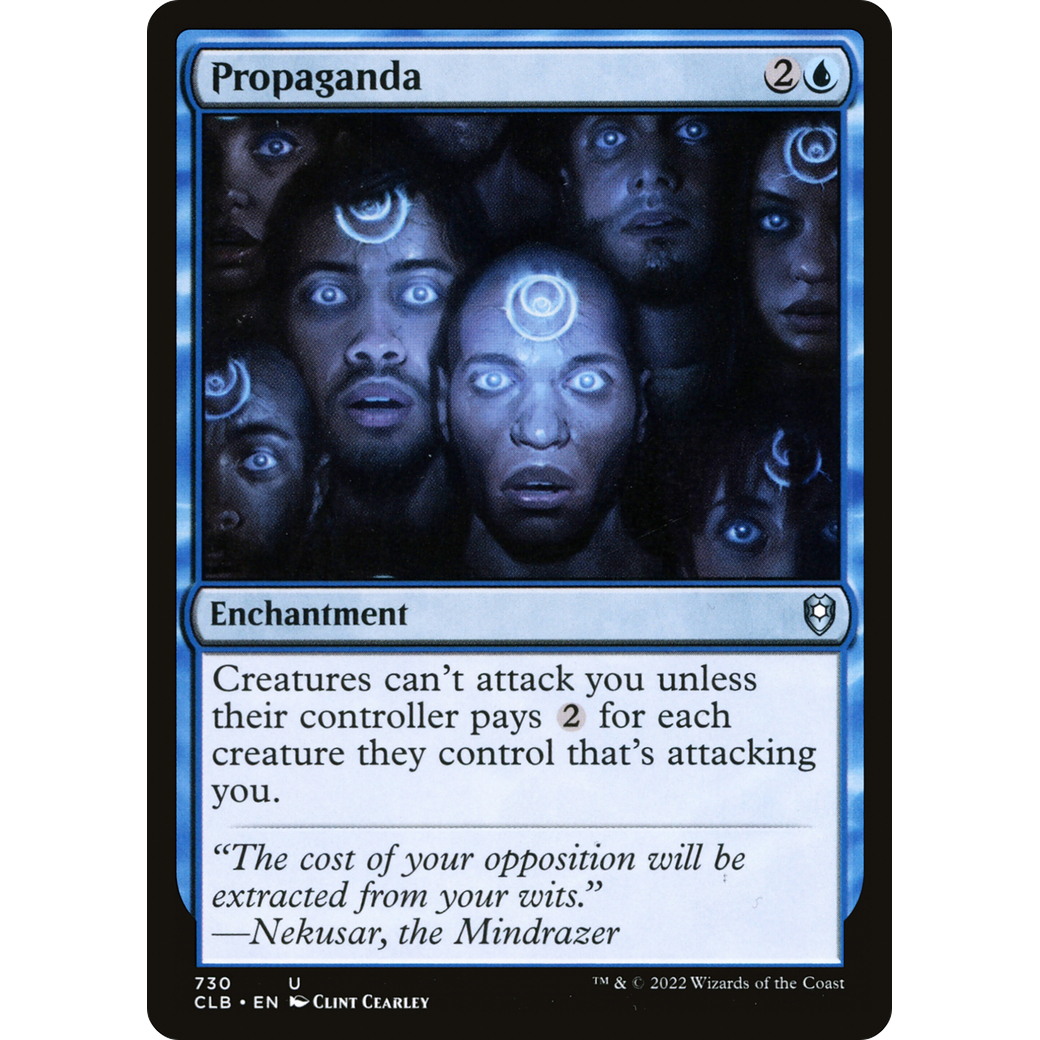 Propaganda (CLB-730) - Commander Legends: Battle for Baldur's Gate