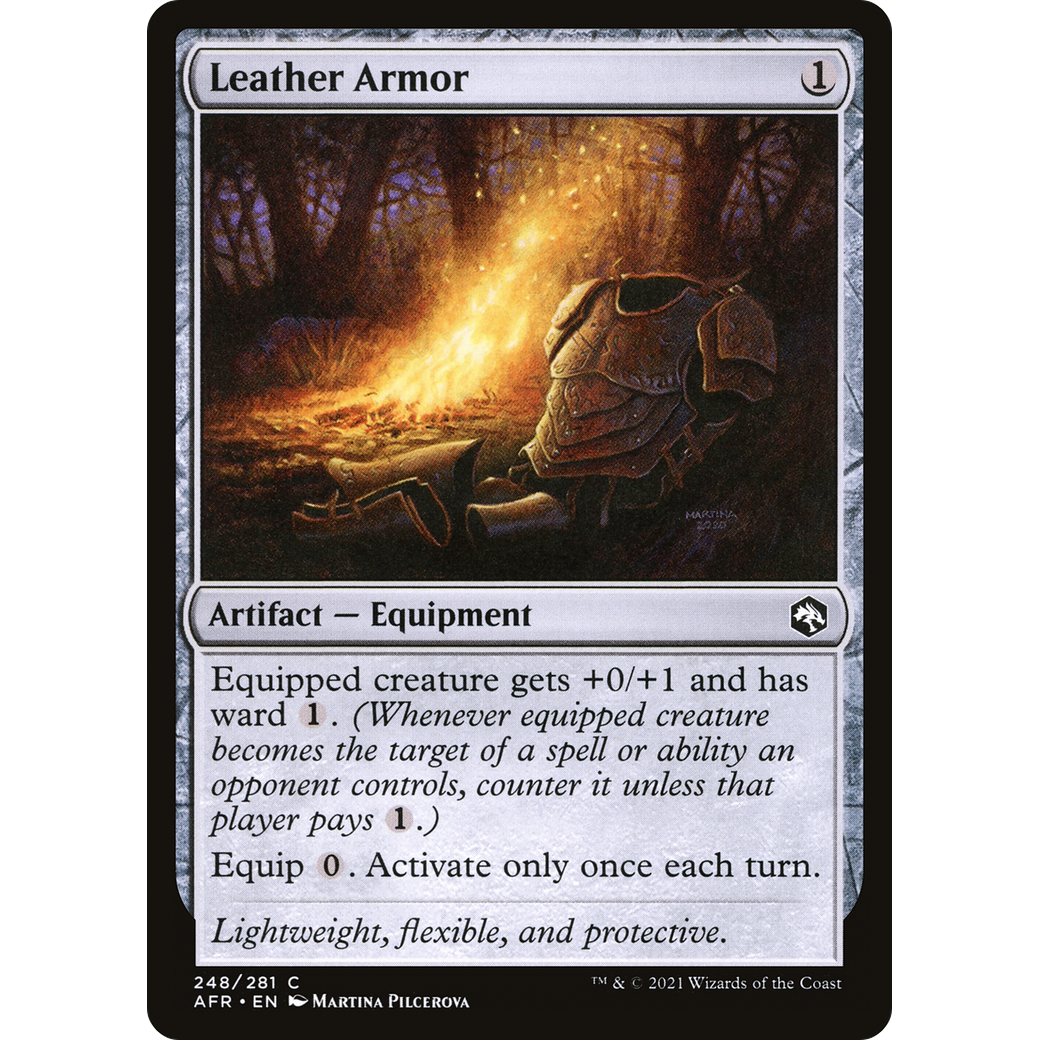 Leather Armor (AFR-248) - Adventures in the Forgotten Realms