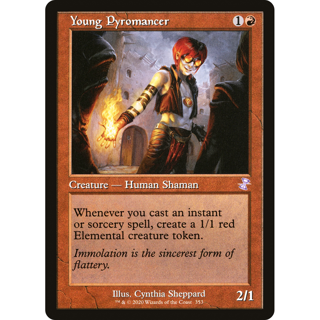 Young Pyromancer (TSR-353) - Time Spiral Remastered