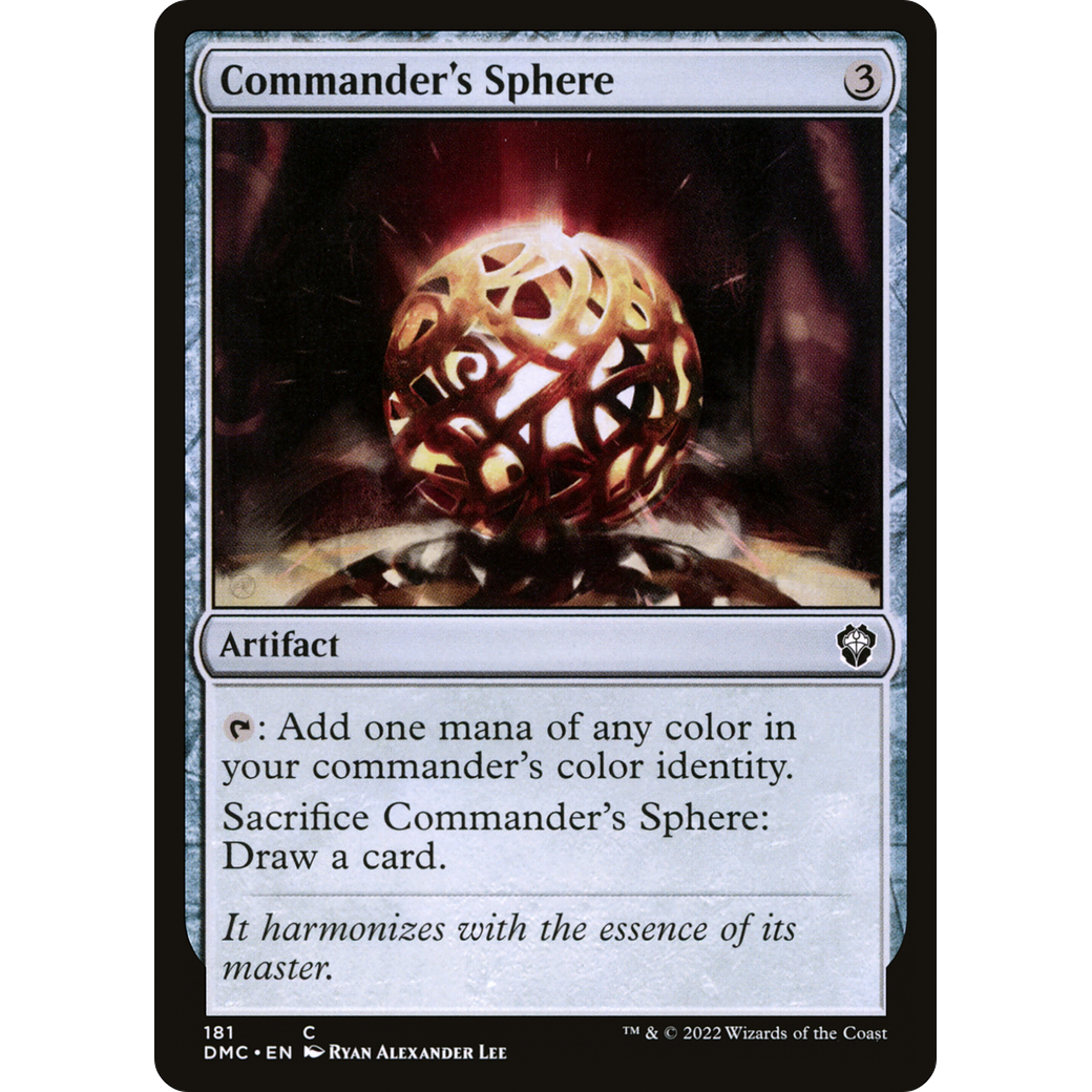 Commander's Sphere (DMC-181) - Dominaria United Commander