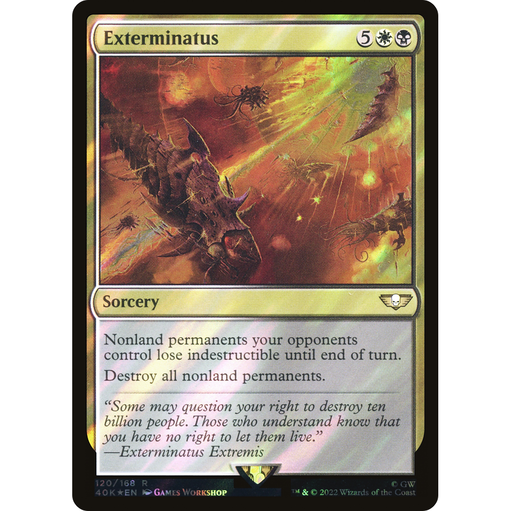 Exterminatus (40K-120) - Warhammer 40,000 Commander Foil