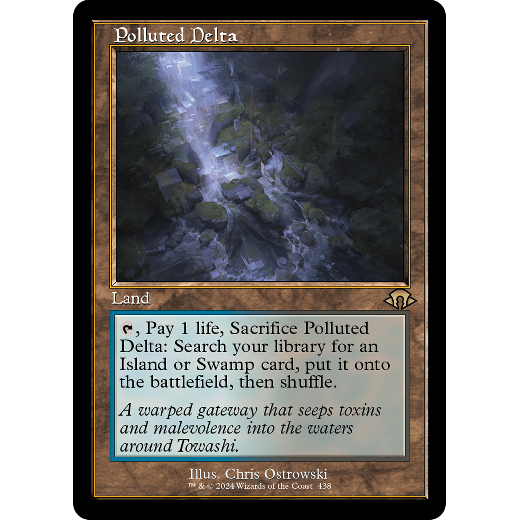 Polluted Delta (MH3-438) - Modern Horizons 3 Foil