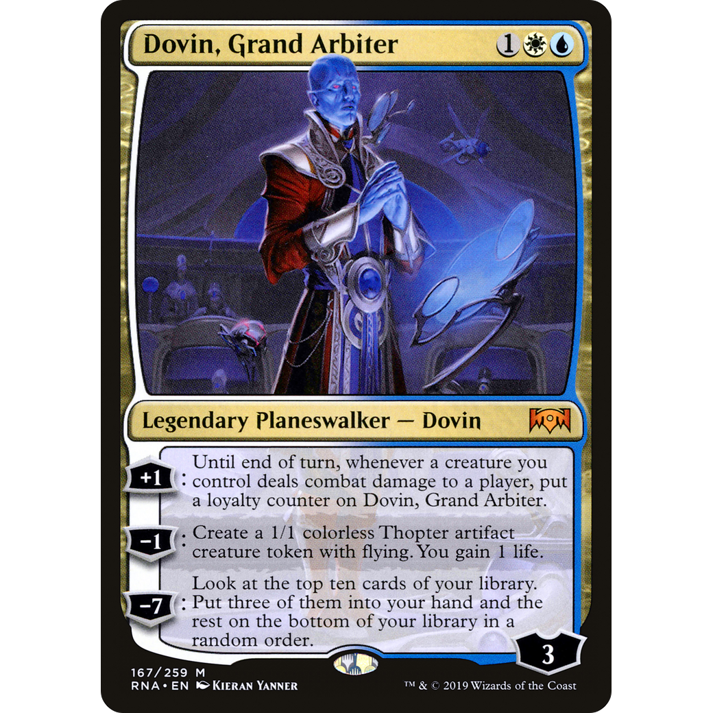 Dovin, Grand Arbiter (RNA-167) - Ravnica Allegiance