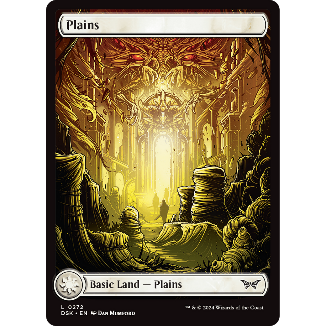 Plains (DSK-272) - Duskmourn: House of Horror Foil