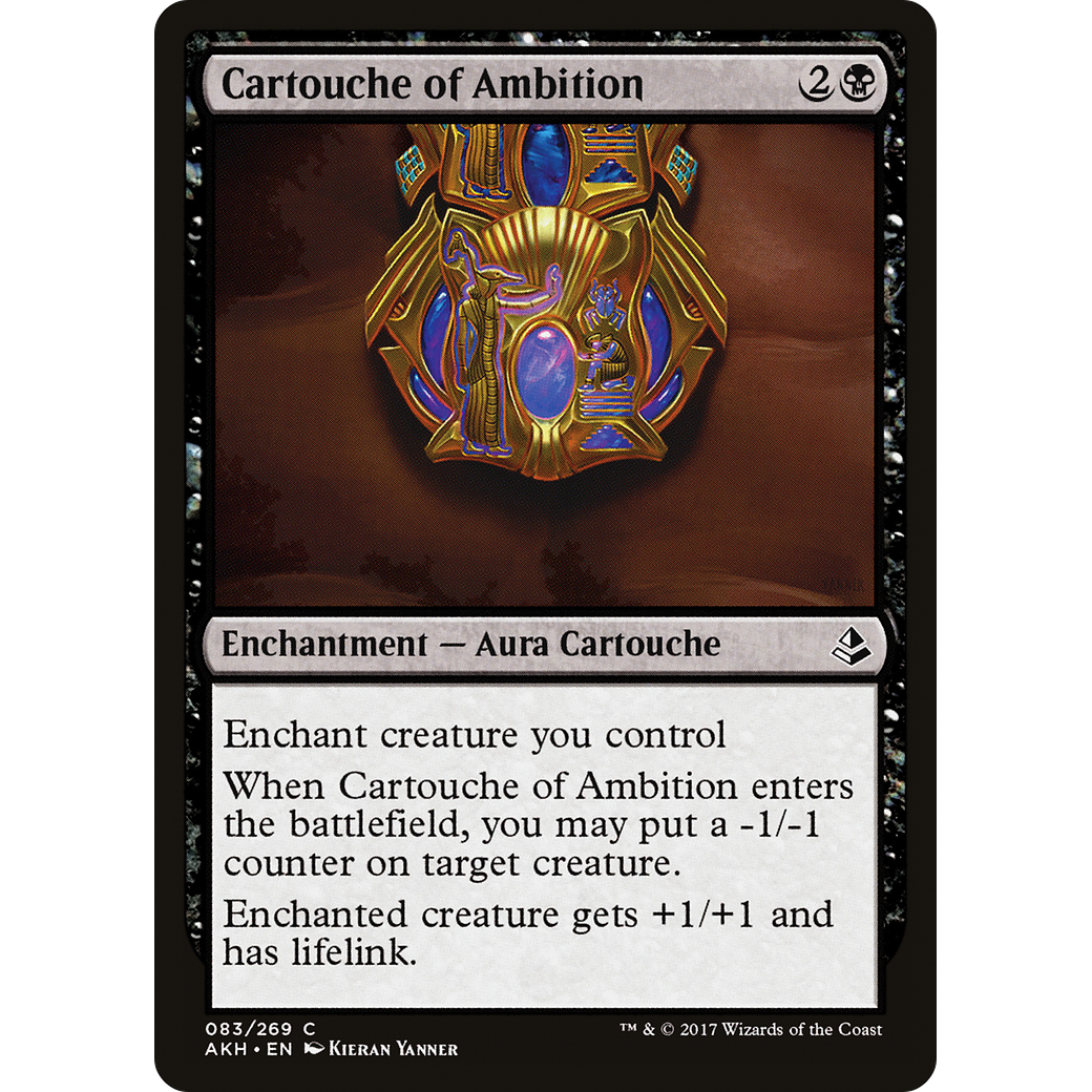 Cartouche of Ambition (AKH-083) - Amonkhet Foil