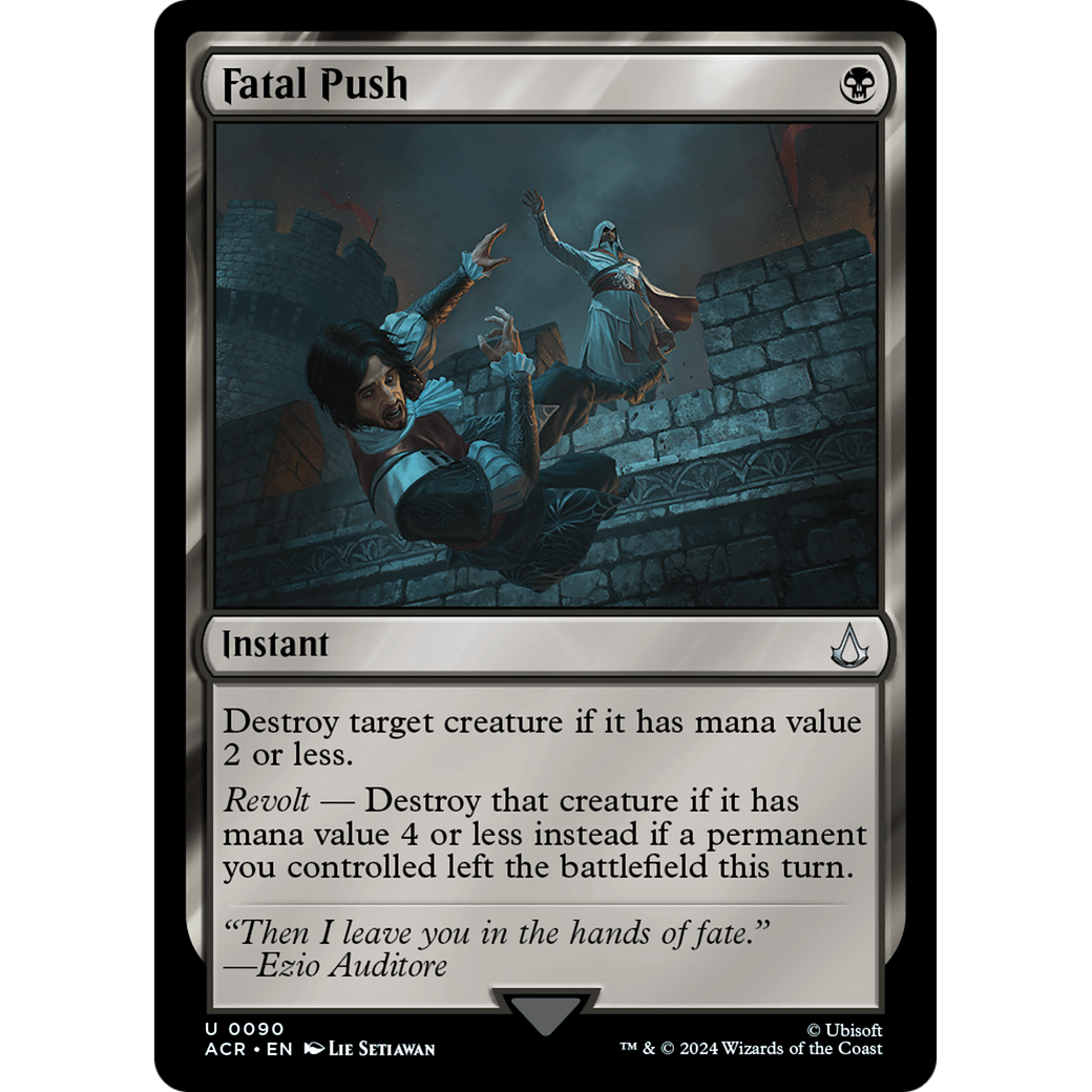 Fatal Push (ACR-090) - Assassin's Creed Foil
