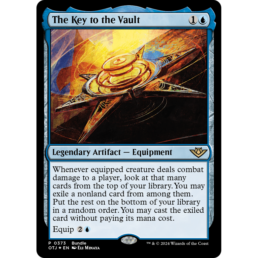 The Key to the Vault (OTJ Bundle) (UMP-373) - Outlaws of Thunder Junction Foil