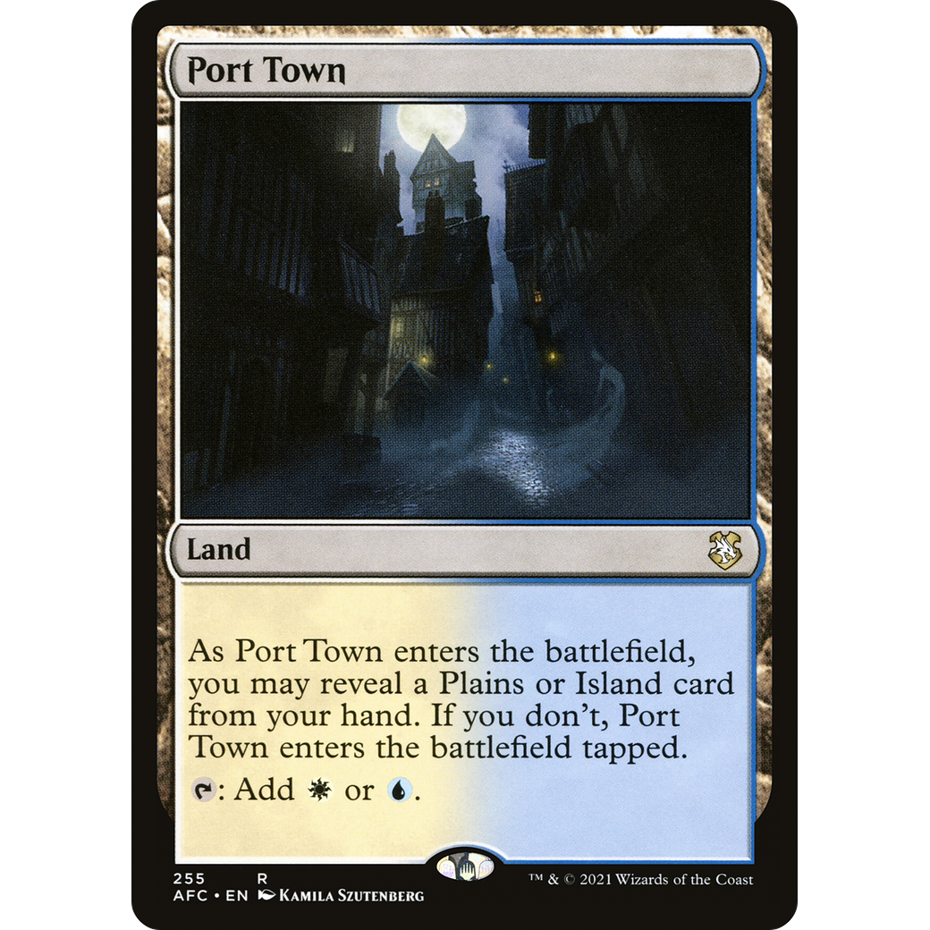 Port Town (AFC-255) - Forgotten Realms Commander