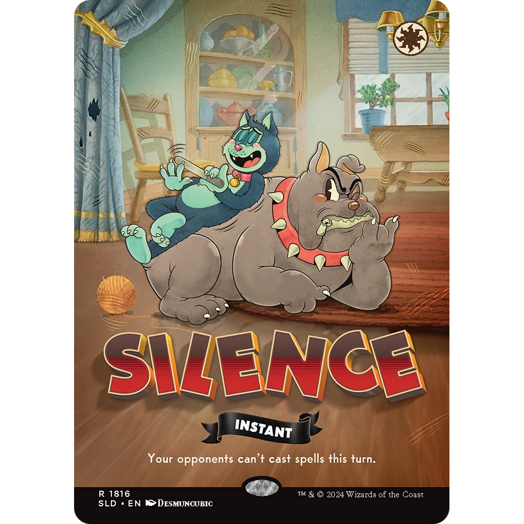 Silence (1816) (SLD-1816) - Secret Lair Drop (Borderless)