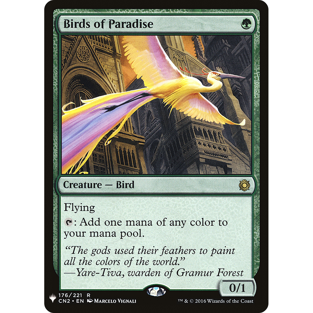Birds of Paradise (LIST-176) - The List