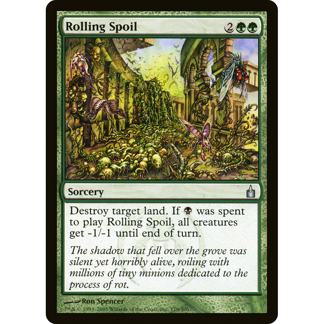 Rolling Spoil (RAV-179) - Ravnica: City of Guilds