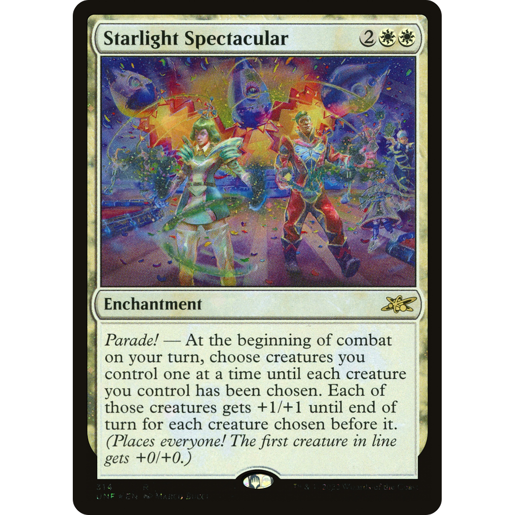 Starlight Spectacular (Galaxy Foil) (UNF-314) - Unfinity Foil