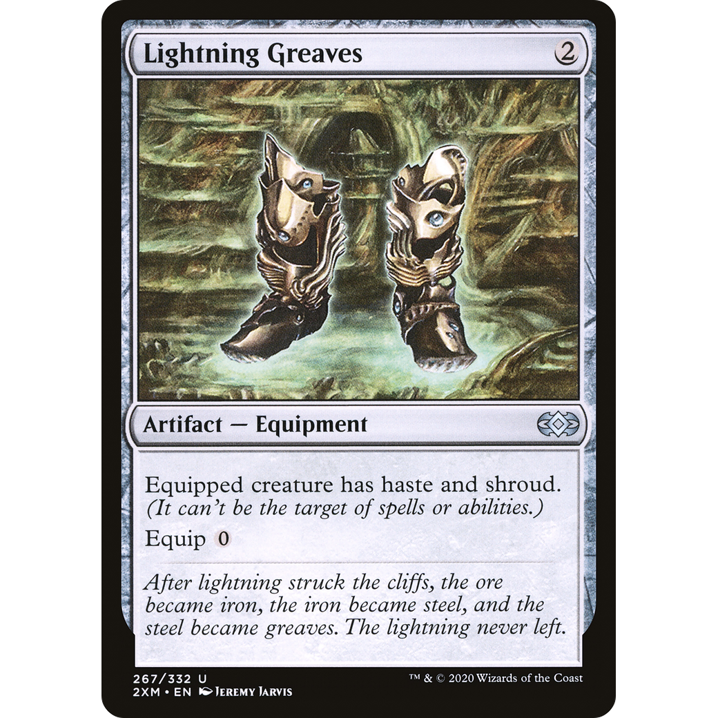 Lightning Greaves (2XM-267) - Double Masters