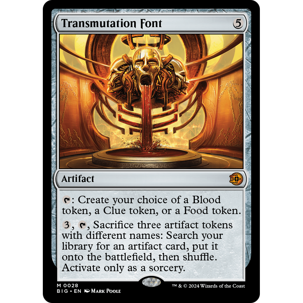 Transmutation Font (BIG-028) - The Big Score
