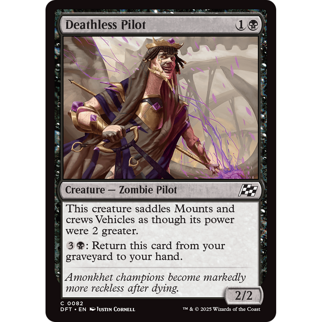 Deathless Pilot (DFT-082) - Aetherdrift Foil