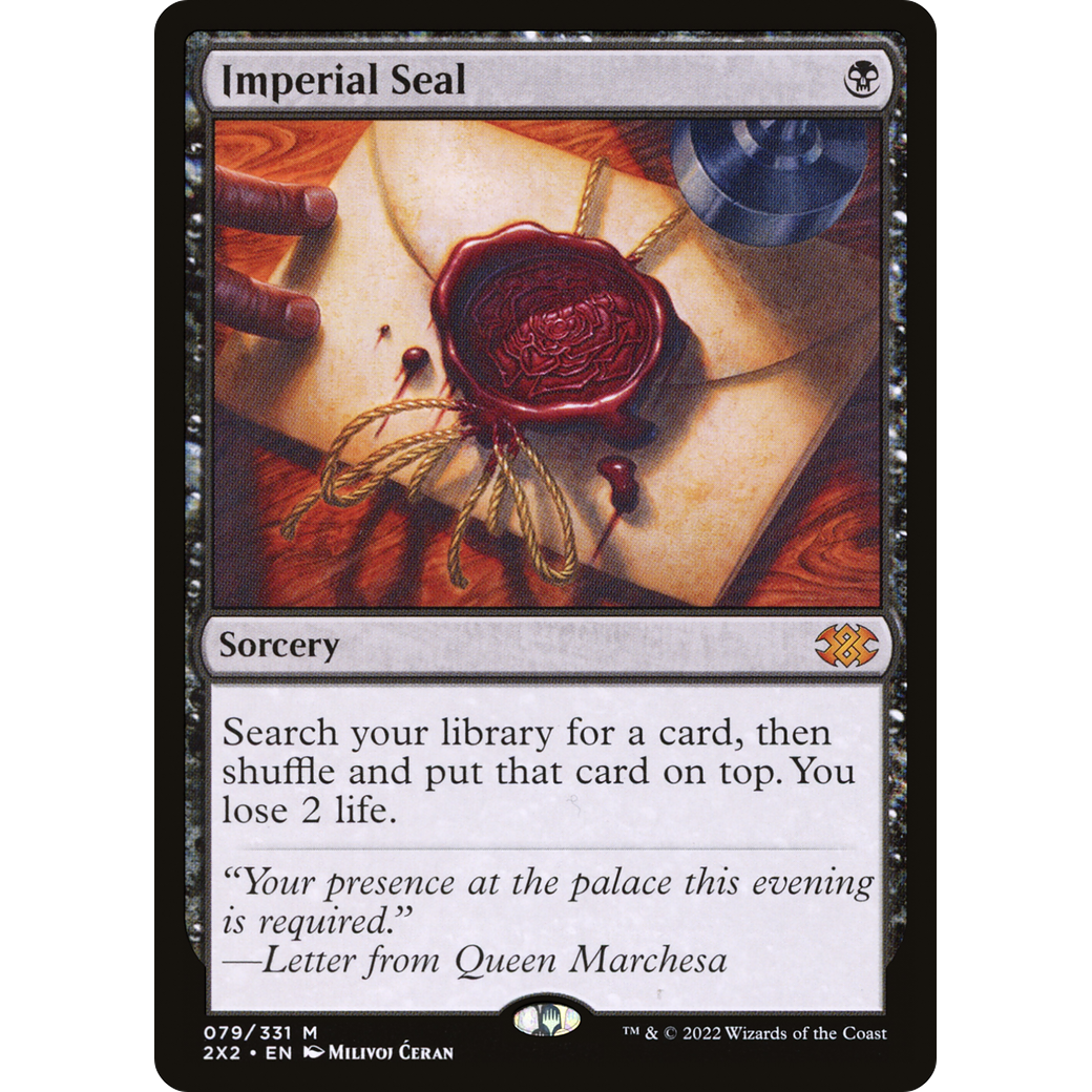 Imperial Seal (2X2-079) - Double Masters 2022 Foil