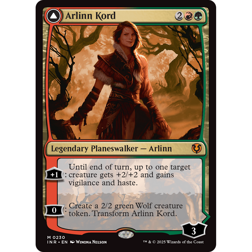Arlinn Kord // Arlinn, Embraced by the Moon (INR-230) - Innistrad Remastered Foil